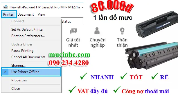 Hướng Dẫn Chuyển Máy In Từ Offline Sang Online Nhanh Chóng