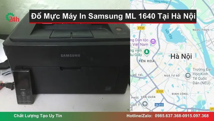 Hướng Dẫn Đổ Mực Máy In Samsung Ml-1640 Chi Tiết & Lưu Ý Quan Trọng