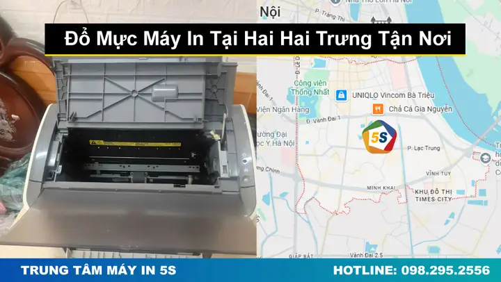 Đổ Mực Máy In Tại Hai Bà Trưng: Báo Giá & Dịch Vụ Nhanh 15 Phút