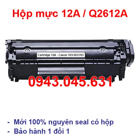 Hộp Mực Máy In Canon 2900: Cartridge 303 (12a) Tốt Nhất & Cách Chọn Mua