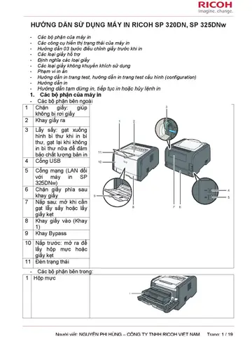Hướng Dẫn Sử Dụng Máy In Ricoh Sp 325dnw Chi Tiết & Khắc Phục Sự Cố Hướng Dẫn Sử Dụng Máy In Ricoh Sp 325dnw Chi Tiết & Khắc Phục Sự Cố