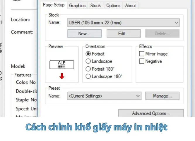 Khổ Giấy Máy In Nhiệt: Kích Thước Phổ Biến & Cách Chỉnh Chuẩn Xác Khổ Giấy Máy In Nhiệt: Kích Thước Phổ Biến & Cách Chỉnh Chuẩn Xác