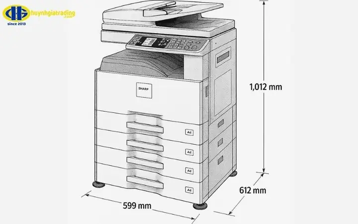Kích Thước Máy In Lớn: Thông Số & Yếu Tố Chọn Mua Phù Hợp