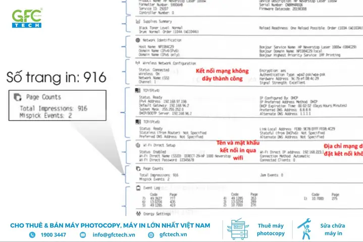 Cách Kiểm Tra Số Trang Đã In Trên Máy In Đơn Giản & Chính Xác