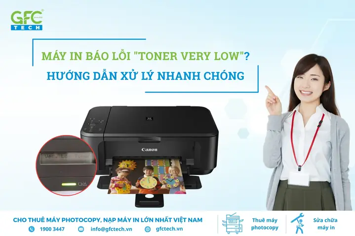 Máy In Báo Lỗi Toner Low: Nguyên Nhân, Cách Khắc Phục Và Xử Lý Hiệu Quả