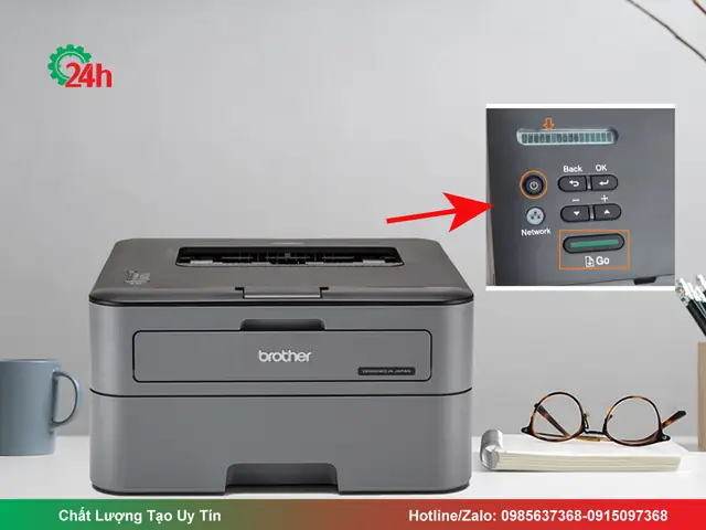 Hướng Dẫn Khắc Phục Lỗi Toner Máy In Brother Hl-2240d Chi Tiết