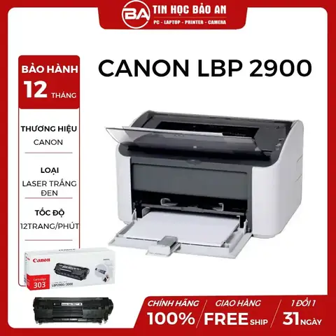 Máy In Canon 2900 Chính Hãng: Giá, Địa Chỉ Mua & Lưu Ý Quan Trọng