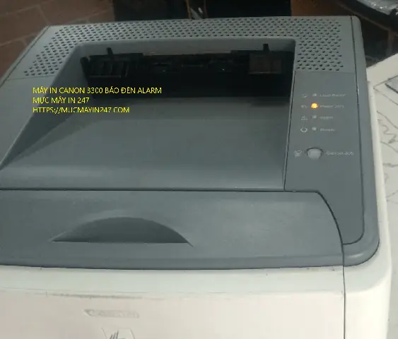 Máy In Canon 3300 Báo Đèn Alarm: Nguyên Nhân Và Cách Khắc Phục Hiệu Quả