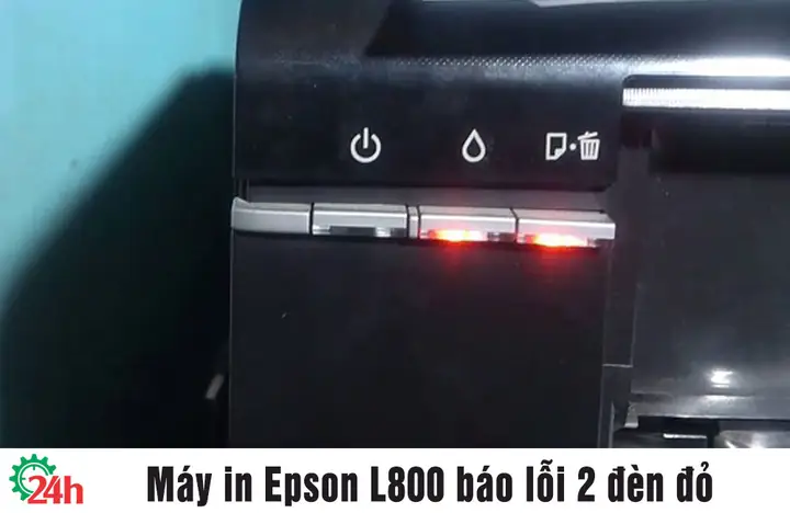 Máy In Epson L800 Nháy 2 Đèn: Nguyên Nhân & Cách Khắc Phục Triệt Để
