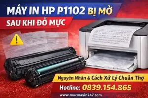 Máy In Hp P1102 In Bị Mờ: Nguyên Nhân & Cách Khắc Phục Chuẩn Kỹ Thuật Máy In Hp P1102 In Bị Mờ: Nguyên Nhân & Cách Khắc Phục Chuẩn Kỹ Thuật