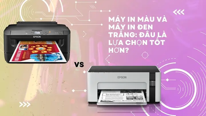 Máy In Màu Và Trắng Đen: Nên Chọn Loại Nào Cho Nhu Cầu Của Bạn?
