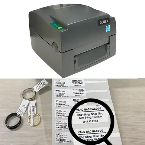 Máy In Tem Trang Sức Vàng Bạc: Chọn Máy Nào Tốt Nhất Cho Tiệm Của Bạn