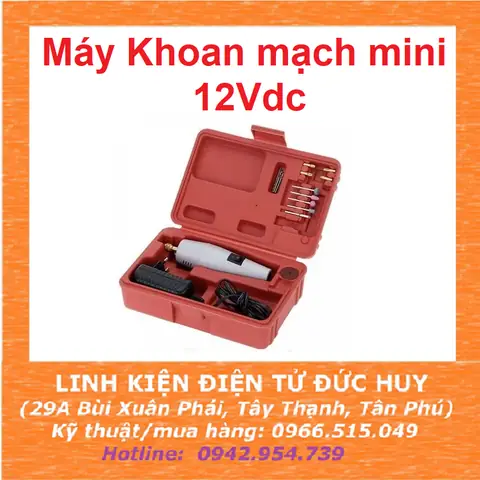 Máy Khoan Mạch Cầm Tay: Hướng Dẫn Chọn Mua & Sử Dụng Chi Tiết