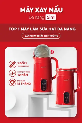 Máy Xay Nấu Đa Năng 5 In 1: Hướng Dẫn Chọn Mua & Sử Dụng Hiệu Quả Máy Xay Nấu Đa Năng 5 In 1: Hướng Dẫn Chọn Mua & Sử Dụng Hiệu Quả