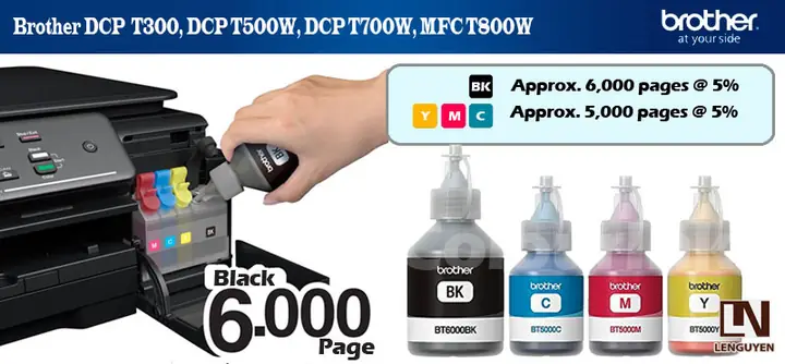 Mua Mực Máy In Brother Chính Hãng: Giá Tốt, Giao Nhanh Toàn Quốc