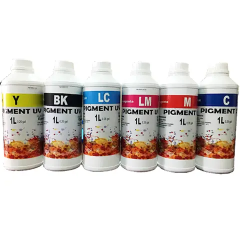 Mực Dầu Pigment Uv Cho Máy In Epson: Đặc Điểm, Lợi Ích & Lưu Ý Sử Dụng