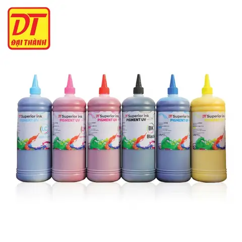 Mực Dầu Pigment Uv Cho Máy In Epson: Đặc Điểm, Lợi Ích & Lưu Ý Sử Dụng