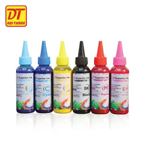 Mực Dầu Pigment Uv Cho Máy In Epson: Đặc Điểm, Lợi Ích & Lưu Ý Sử Dụng