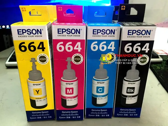 Mực In Máy Epson L310: Giá Tốt, Mã Mực T664 Chính Hãng & Hướng Dẫn Sử Dụng