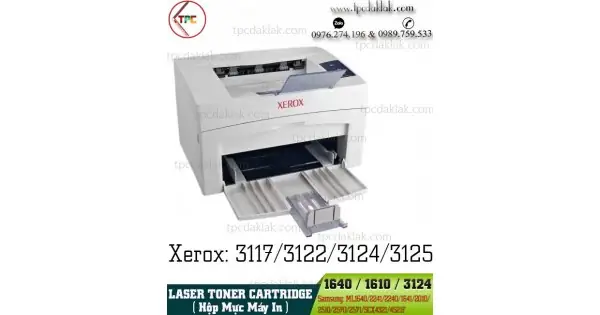 Mực Máy In Xerox 3124: Hướng Dẫn Chọn Mua, Thay Thế & Nạp Mực