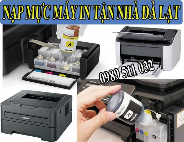 Nạp Mực Máy In Đà Lạt: Dịch Vụ Uy Tín, Bảng Giá Cập Nhật & Lưu Ý Quan Trọng Nạp Mực Máy In Đà Lạt: Dịch Vụ Uy Tín, Bảng Giá Cập Nhật & Lưu Ý Quan Trọng