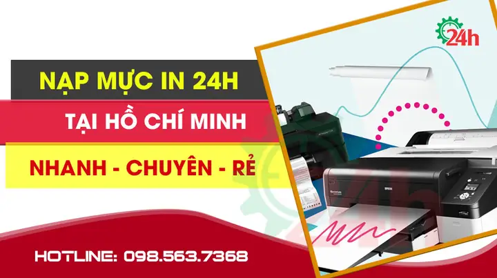 Nạp Mực Máy In Giá 80k Tại Tp.hcm: Dịch Vụ Tận Nơi, Giá Rẻ, Uy Tín