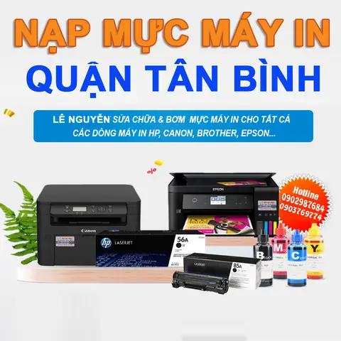 Nạp Mực Máy In Quận Tân Bình: Dịch Vụ Tận Nơi Giá Rẻ, Nhanh Chóng Nạp Mực Máy In Quận Tân Bình: Dịch Vụ Tận Nơi Giá Rẻ, Nhanh Chóng