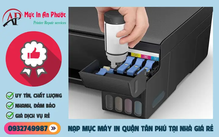 Nạp Mực Máy In Quận Tân Phú: Dịch Vụ Tận Nơi, Giá Rẻ, Nhanh Chóng 24/7 Nạp Mực Máy In Quận Tân Phú: Dịch Vụ Tận Nơi, Giá Rẻ, Nhanh Chóng 24/7