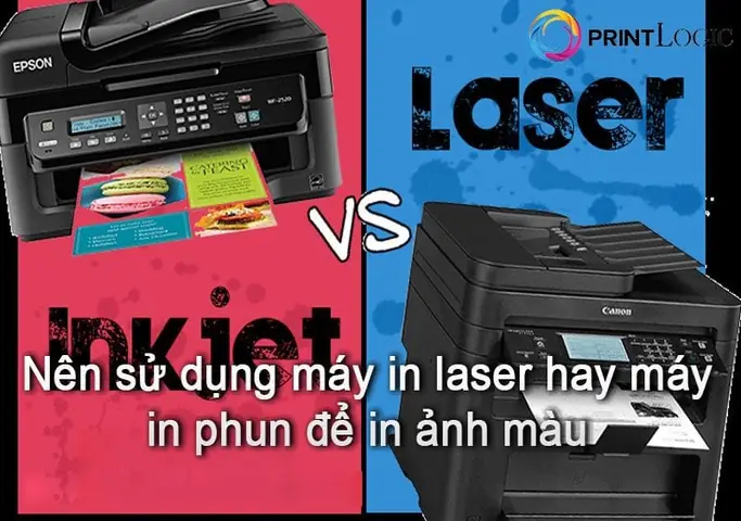 Nên Dùng Máy In Phun Hay Laser: So Sánh Ưu Nhược Điểm & Lựa Chọn Phù Hợp Nên Dùng Máy In Phun Hay Laser: So Sánh Ưu Nhược Điểm & Lựa Chọn Phù Hợp
