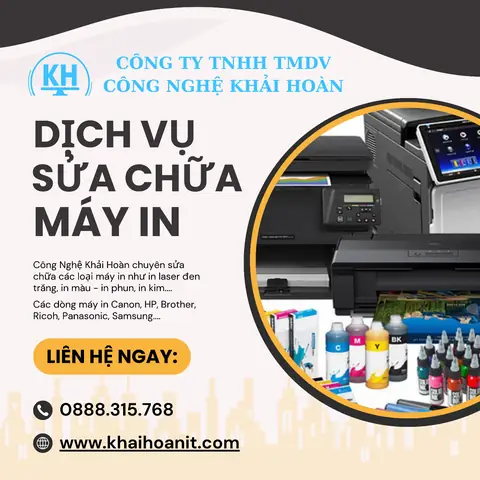 Dịch Vụ Sửa Máy In Màu Tại Hải Phòng: Chuyên Nghiệp, Nhanh Chóng, Giá Tốt