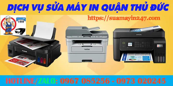 Sửa Máy In Quận Thủ Đức: Dịch Vụ Tận Nơi, Uy Tín, Nhanh Chóng