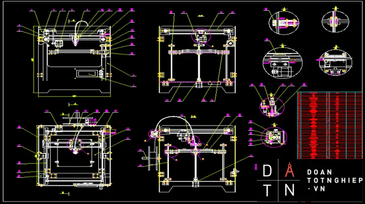 Tài Liệu Thiết Kế Máy In 3d: Hướng Dẫn Toàn Diện & Mẫu Đồ Án Tài Liệu Thiết Kế Máy In 3d: Hướng Dẫn Toàn Diện & Mẫu Đồ Án
