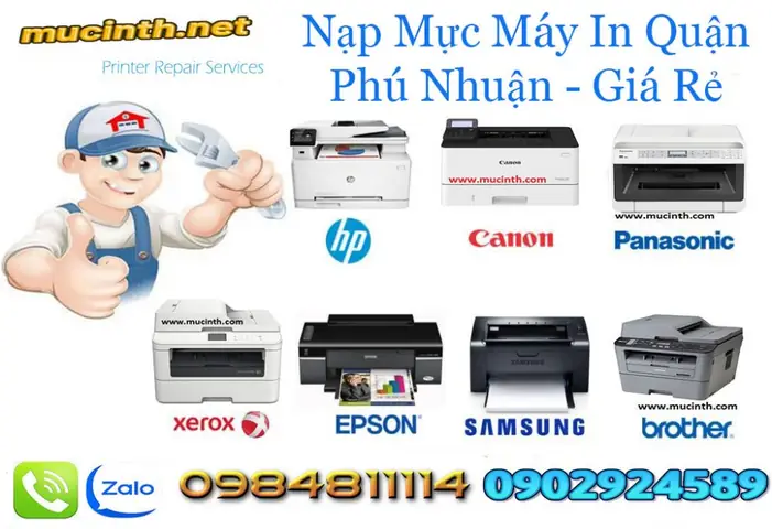 Nạp Mực Máy In Quận Phú Nhuận: Giá Tốt, Nhanh Chóng, Tận Nơi 24/7 Nạp Mực Máy In Quận Phú Nhuận: Giá Tốt, Nhanh Chóng, Tận Nơi 24/7