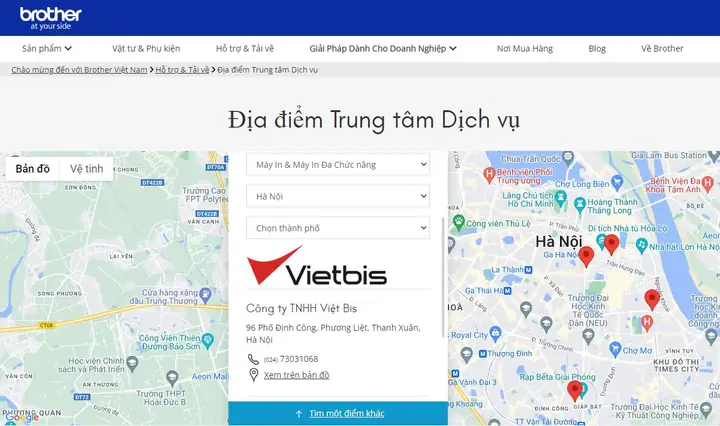 Trung Tâm Bảo Hành Máy In Brother Tại Hà Nội: Địa Chỉ, Số Điện Thoại & Chính Sách